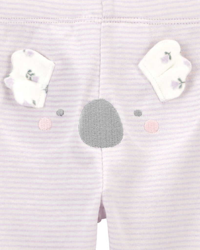 Conjunto de 3 piezas - pequeños personajes - koala