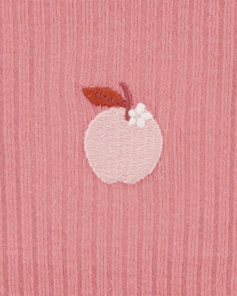 Conjunto de 3 piezas - pequeños personajes - manzana