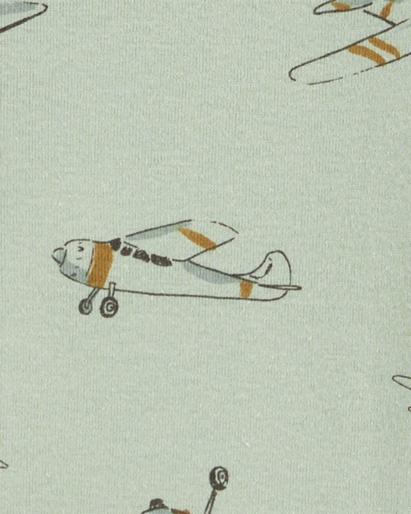 Conjunto de 3 piezas pañalero y pantalón - Avión