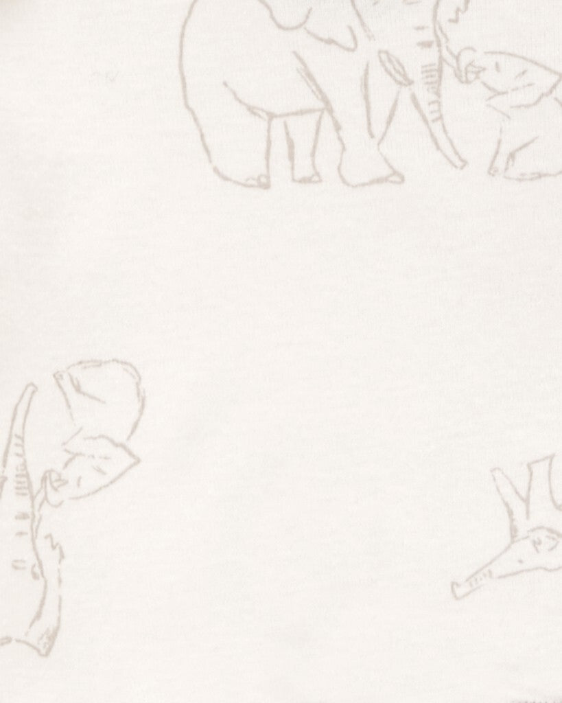 Conjunto de 3 piezas - pequeños personajes - elefante