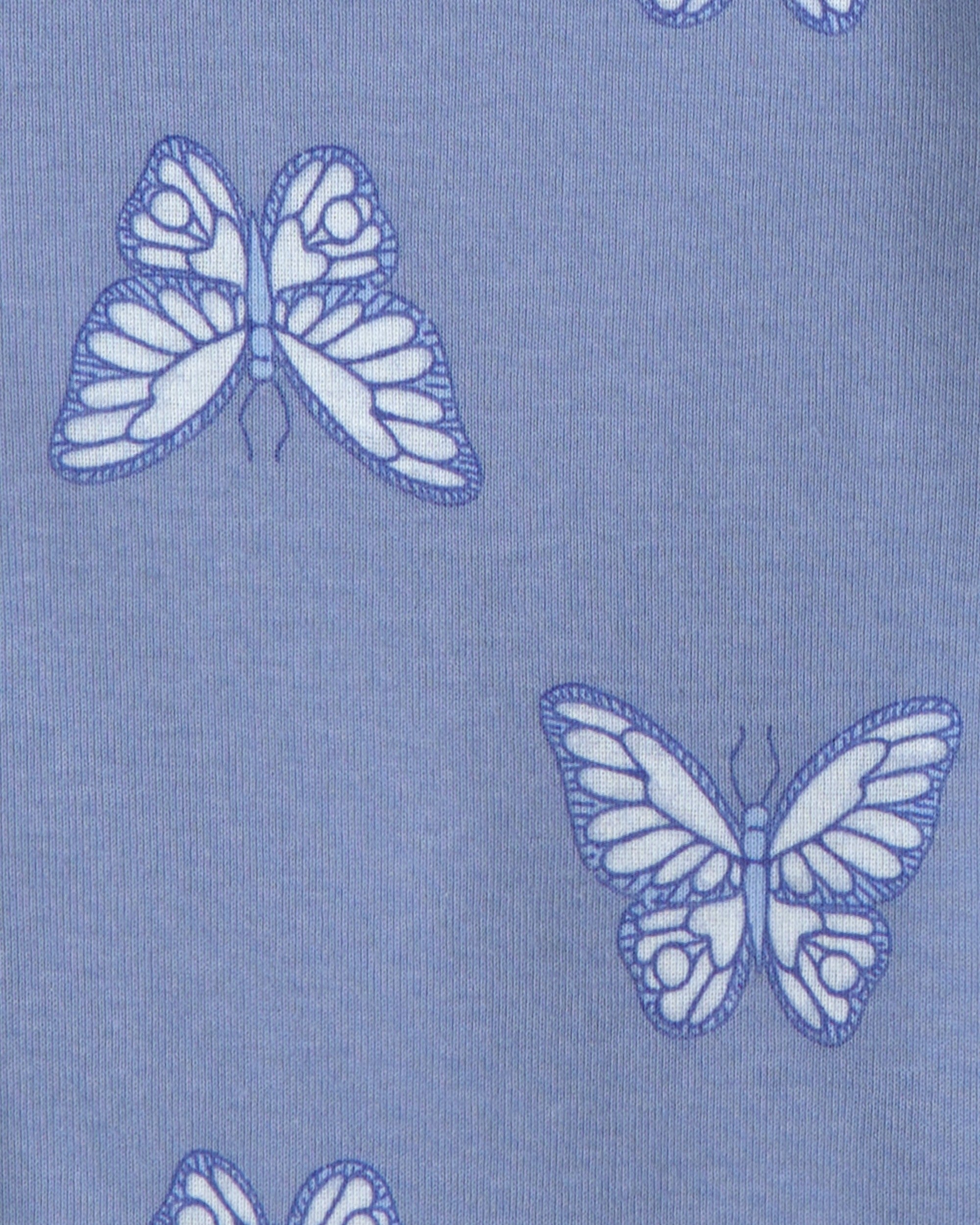 Paquete De 5 Pañaleros De Manga Corta - Mariposas