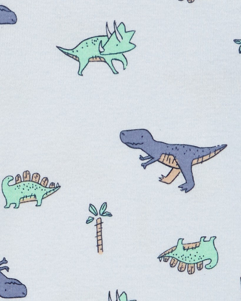 Paquete De 5 Pañaleros De Manga Corta - Dinosaurios