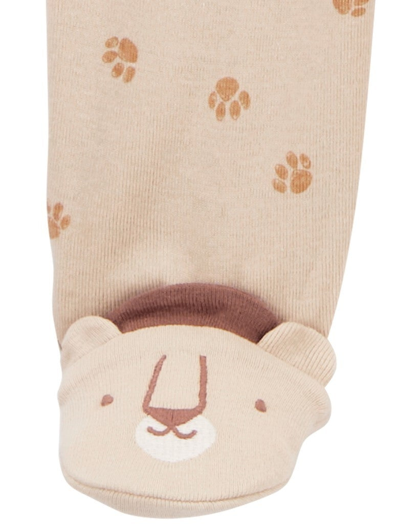 Conjunto De 3 Piezas Con Mameluco "Tiny & Mighty"