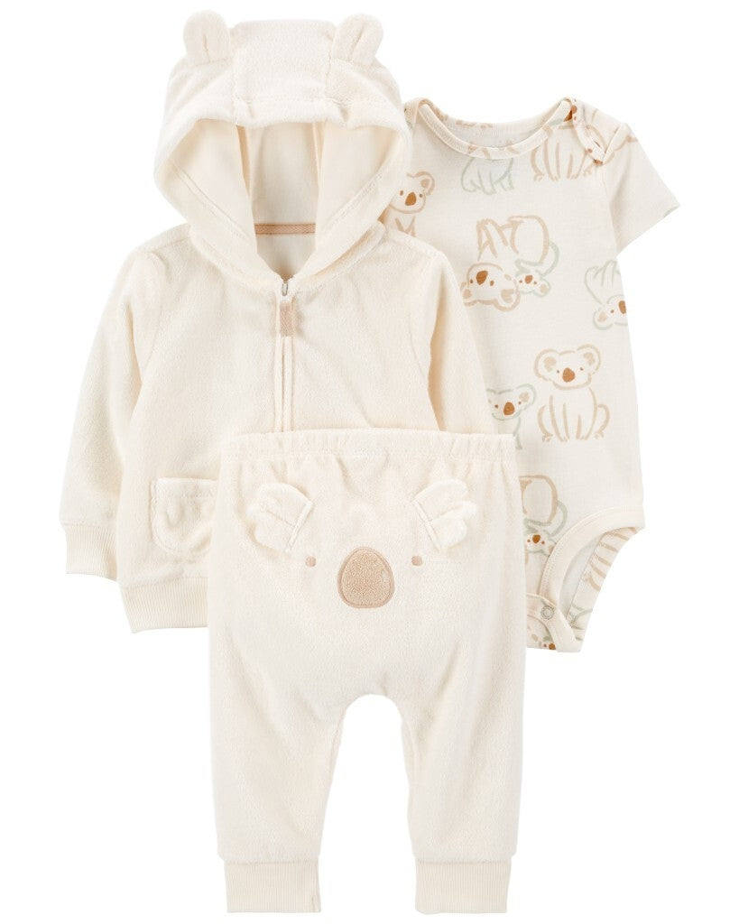 Conjunto de 3 piezas con chaqueta - Koala