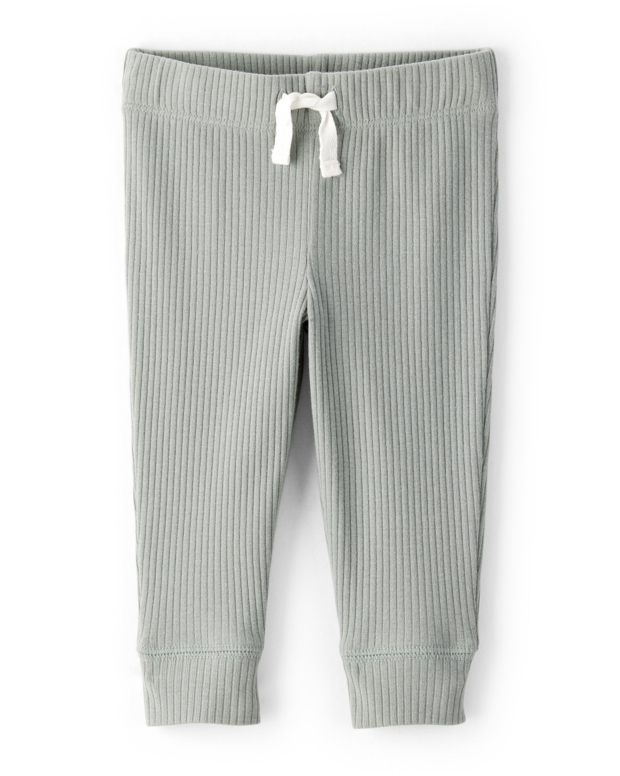 Conjunto de 3 piezas con tejido de punto calado - Verde