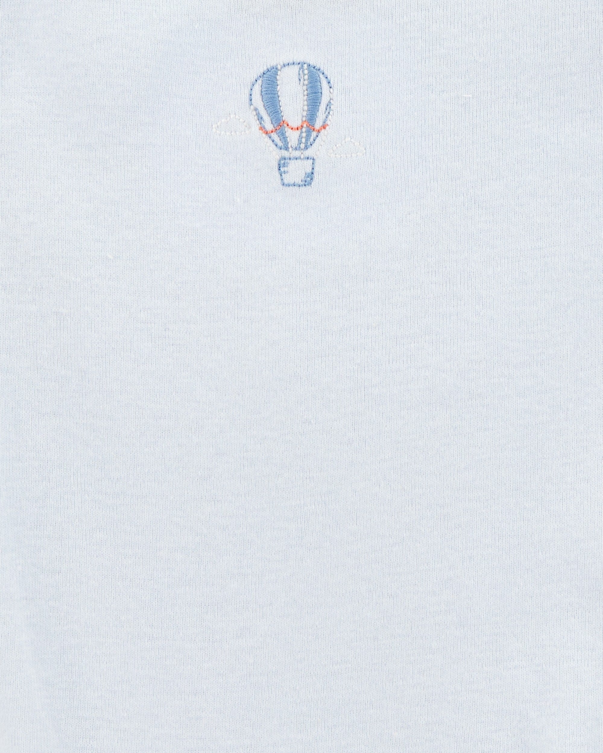 Paquete De 5 Pañaleros De Manga Corta - Azul
