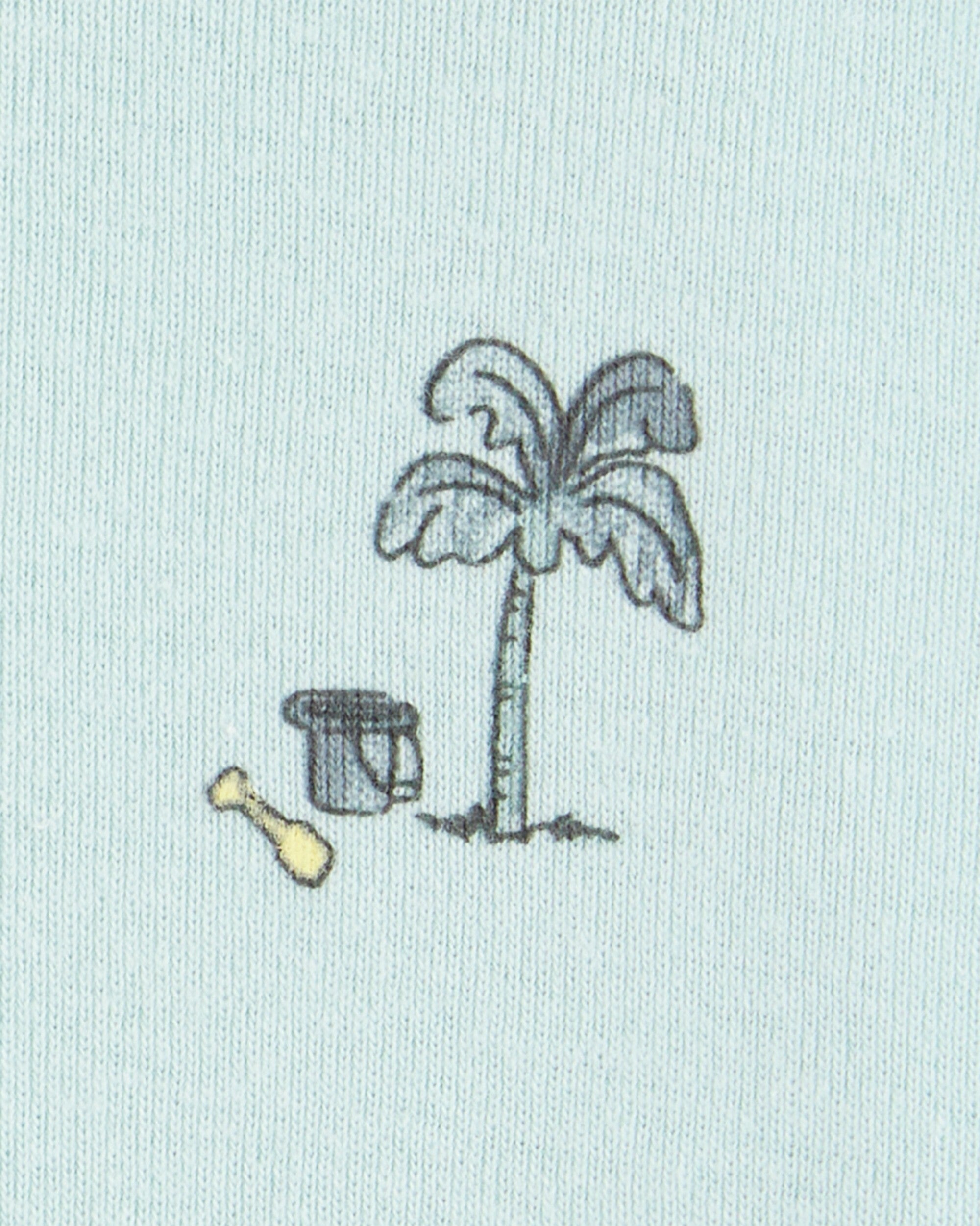 Paquete de 2 Jumpsuits Estampado Playero
