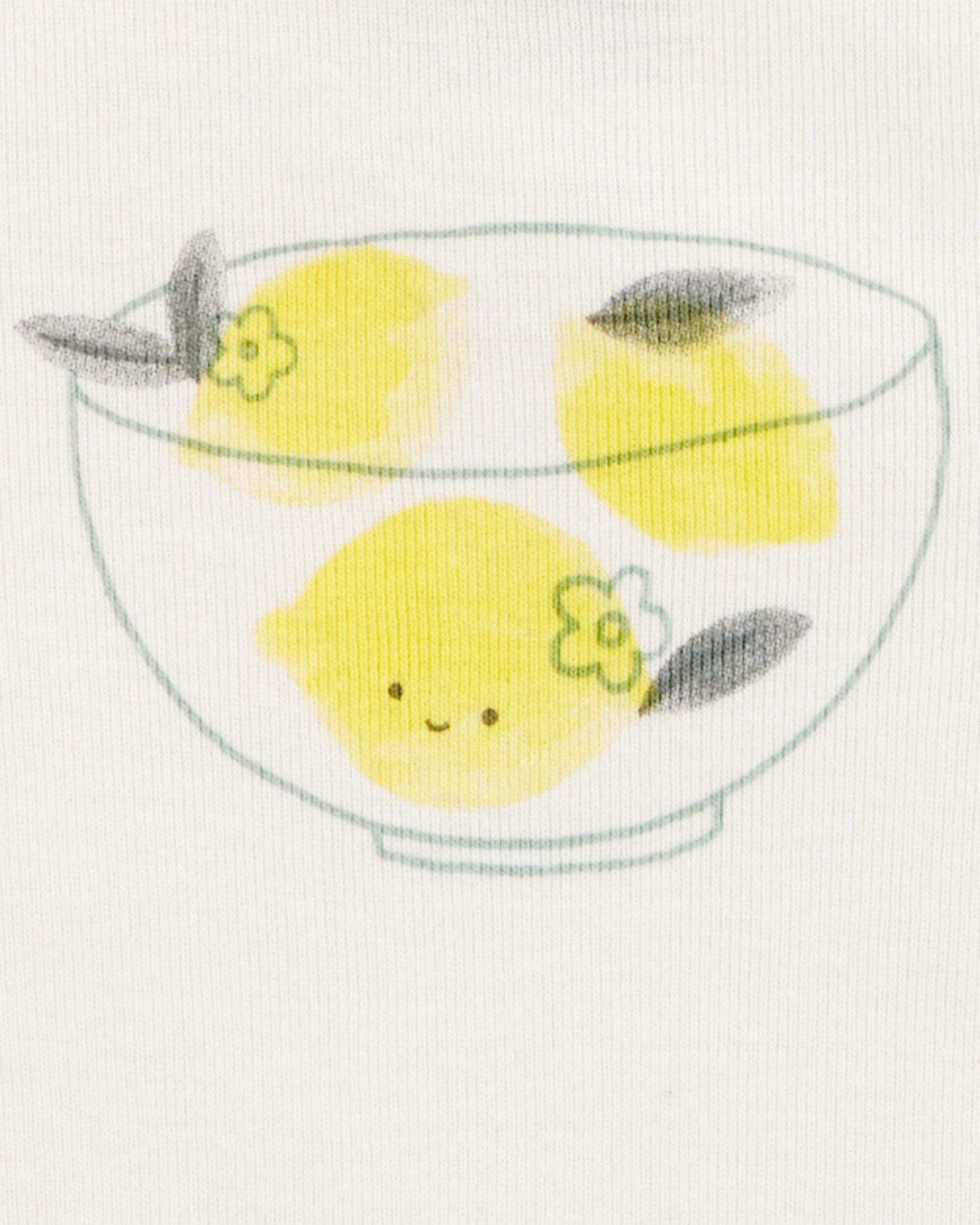 Paquete De 5 Pañaleros De Manga Corta - Limón