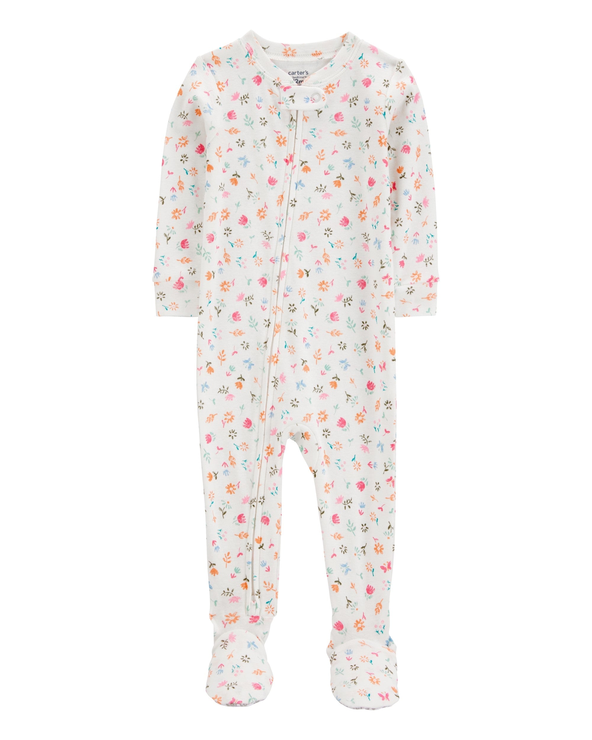 Pijama de Algodón De Ajuste Perfecto - Flores