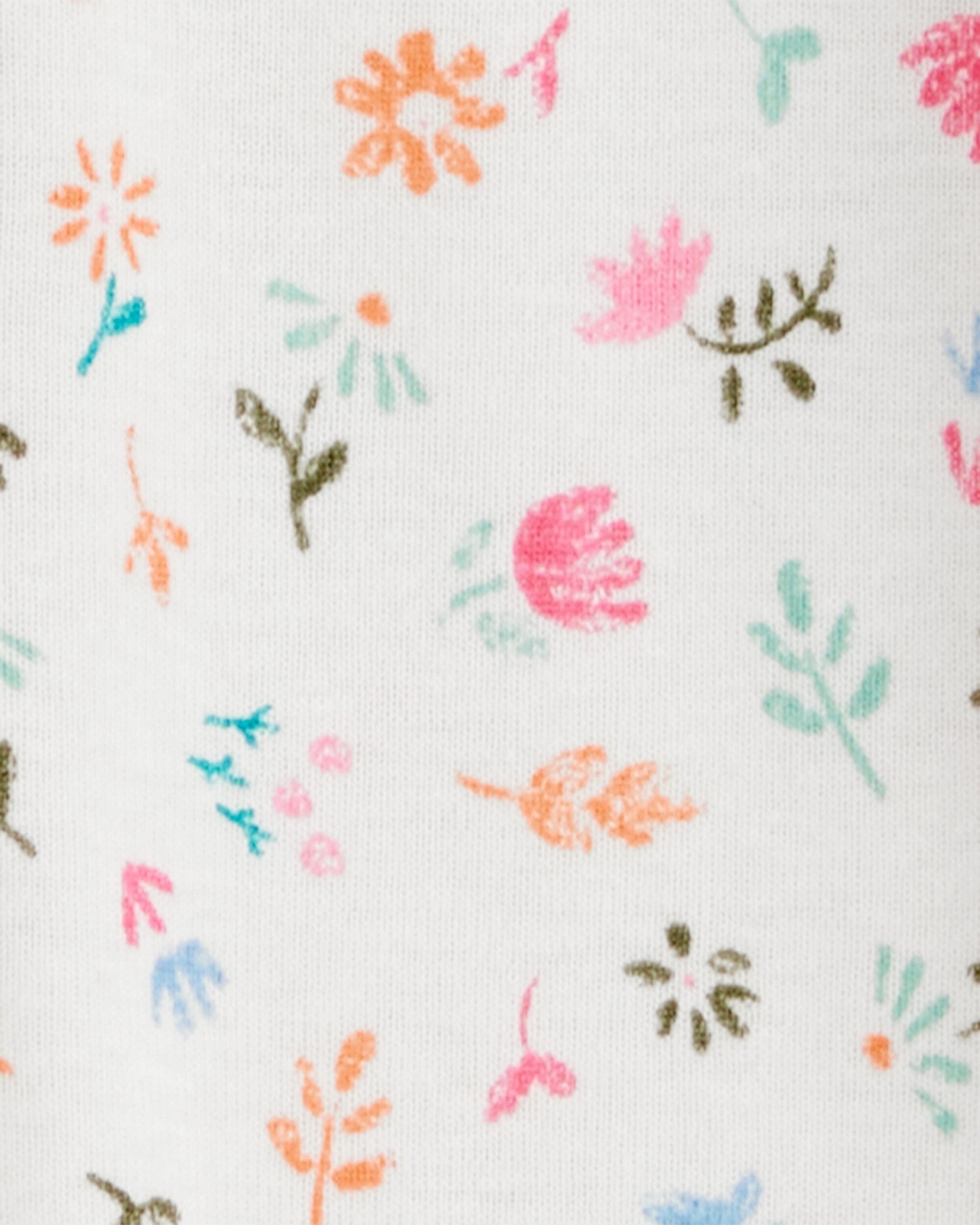 Pijama de Algodón De Ajuste Perfecto - Flores