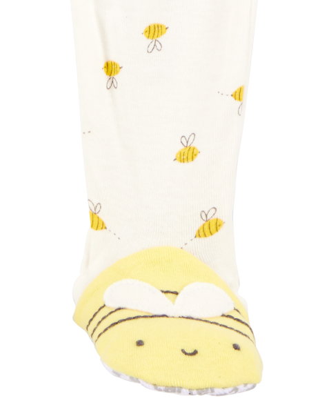 Pijama de Algodón De Ajuste Perfecto - Abeja