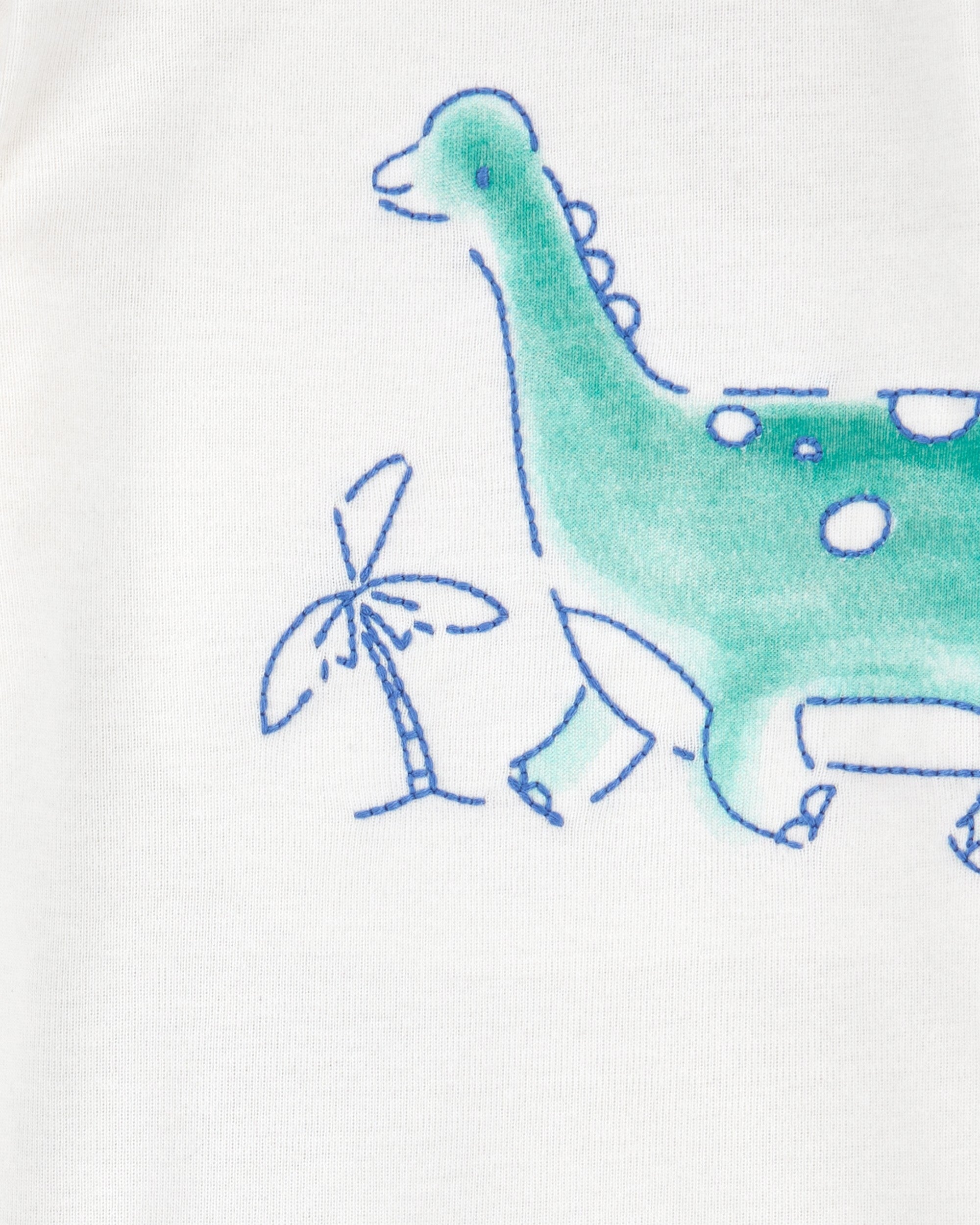 Conjunto de 2 piezas pañalero y pantalón - Dinosaurio