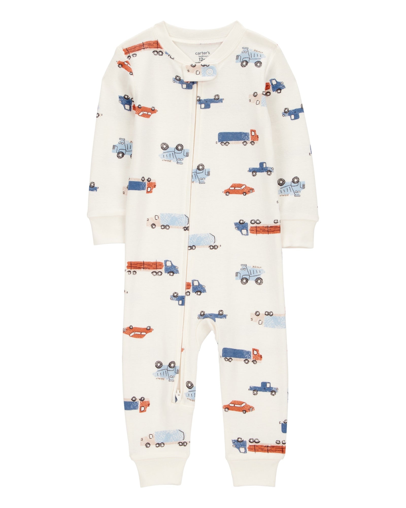 Pijama 100% Algodón De Ajuste Perfecto - Carros