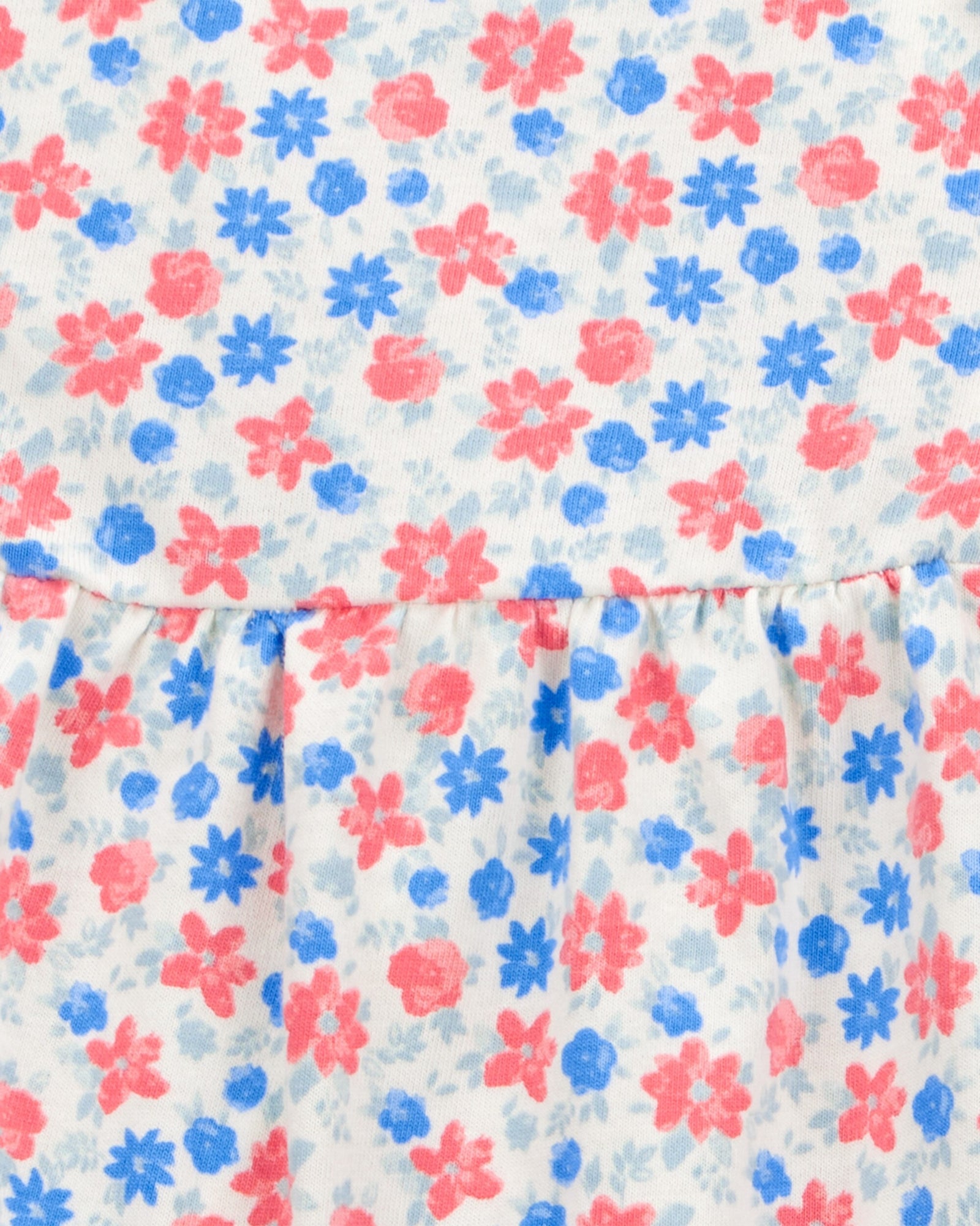 Conjunto de 3 piezas cubrepañal - Flores