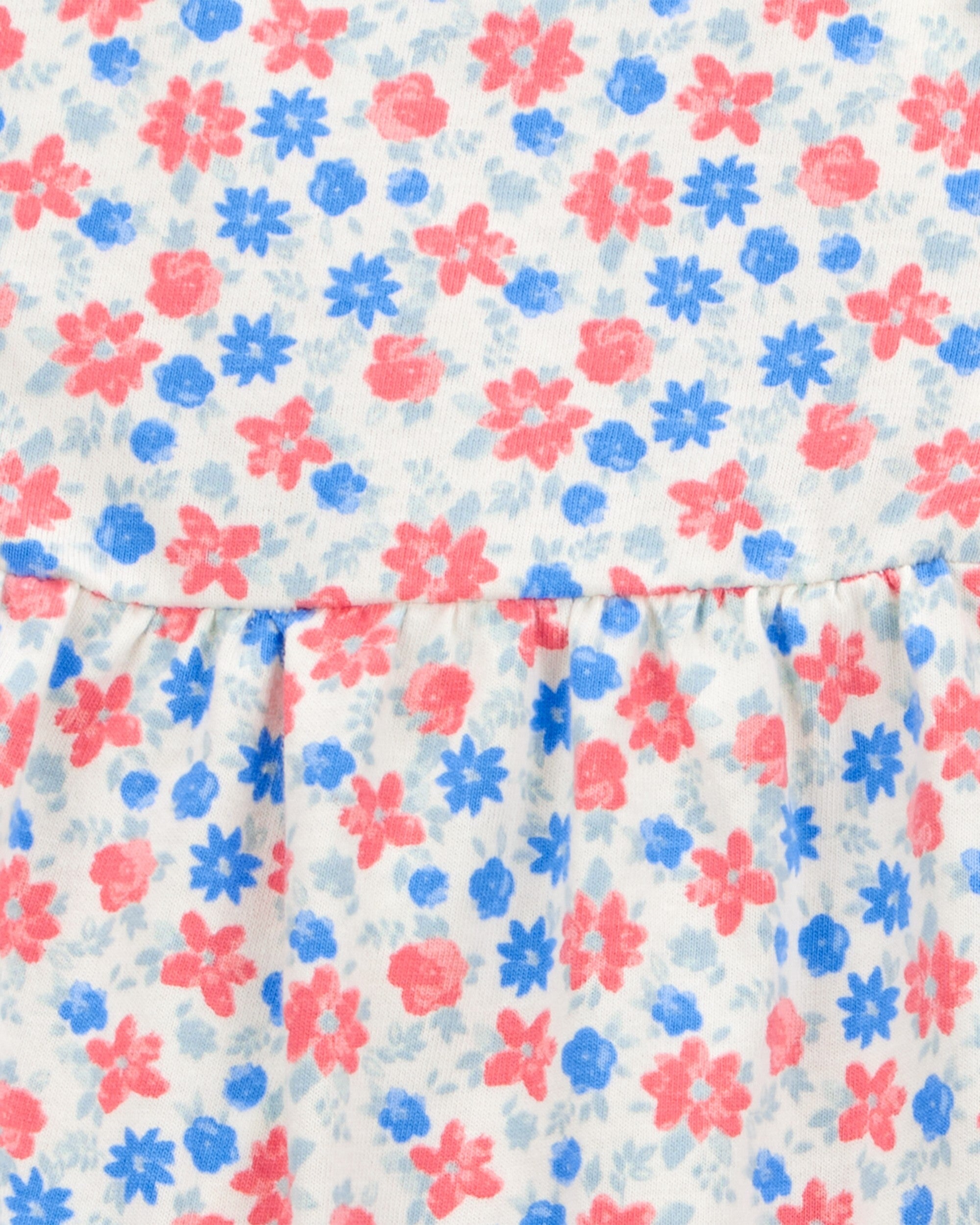 Conjunto de 3 piezas cubrepañal - Flores