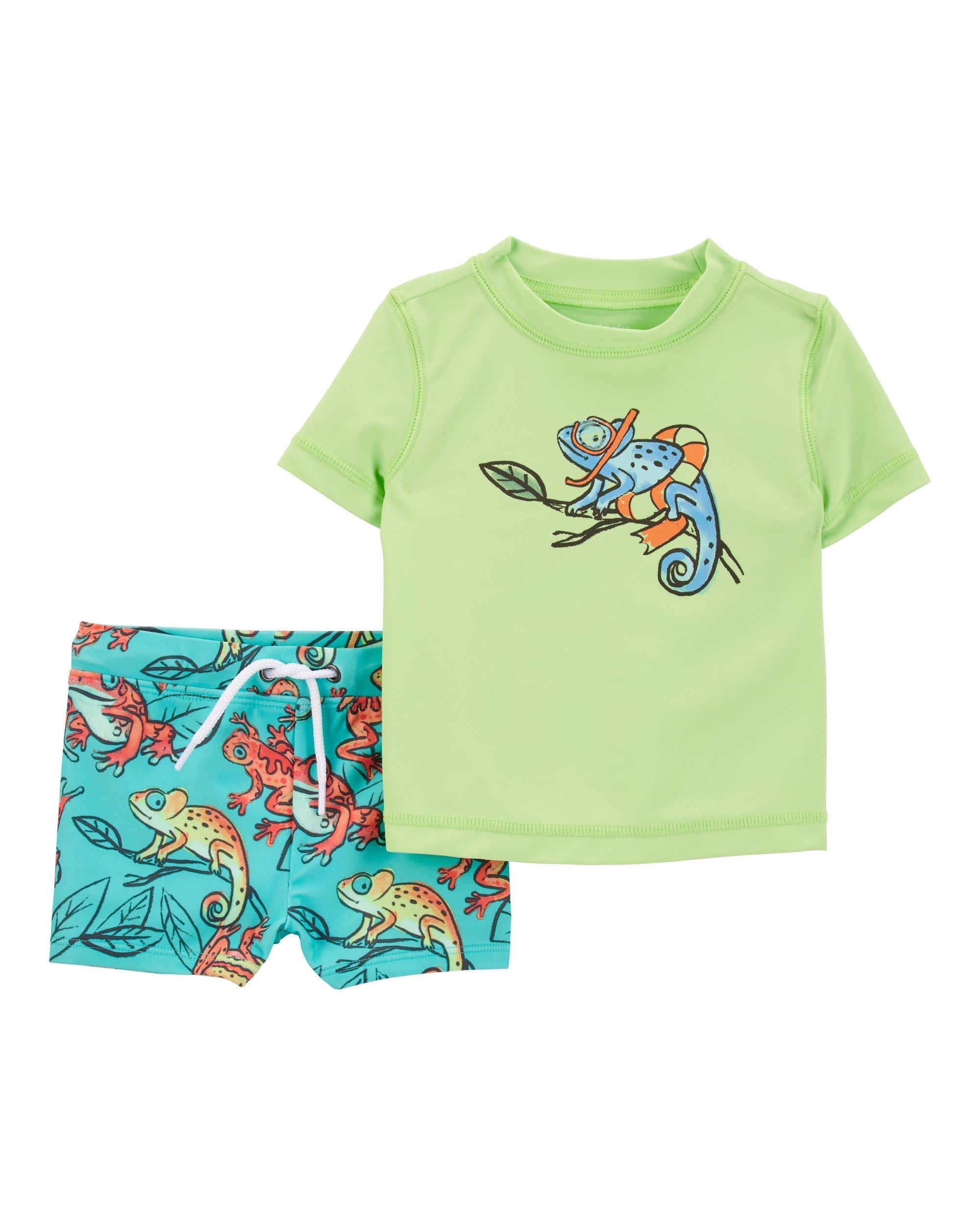 Traje De Baño De 2 Piezas - Iguana