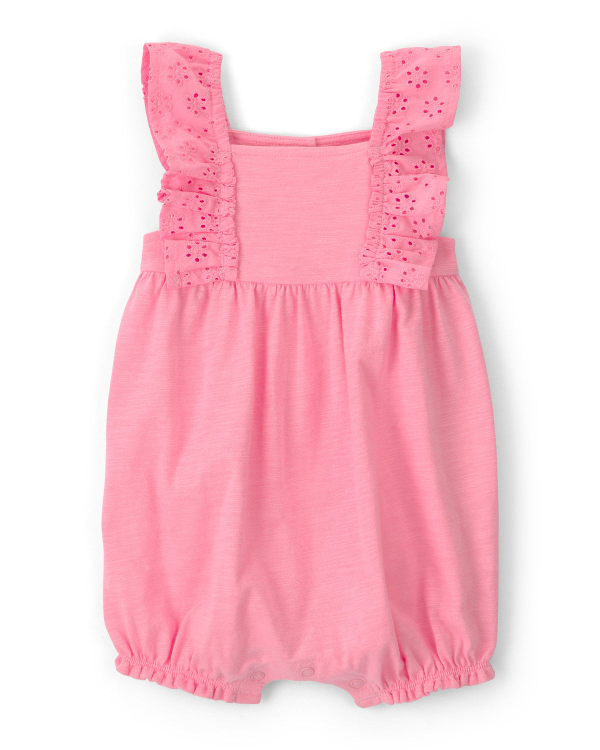 Romper Sin Mangas Con Ojales - Rosa
