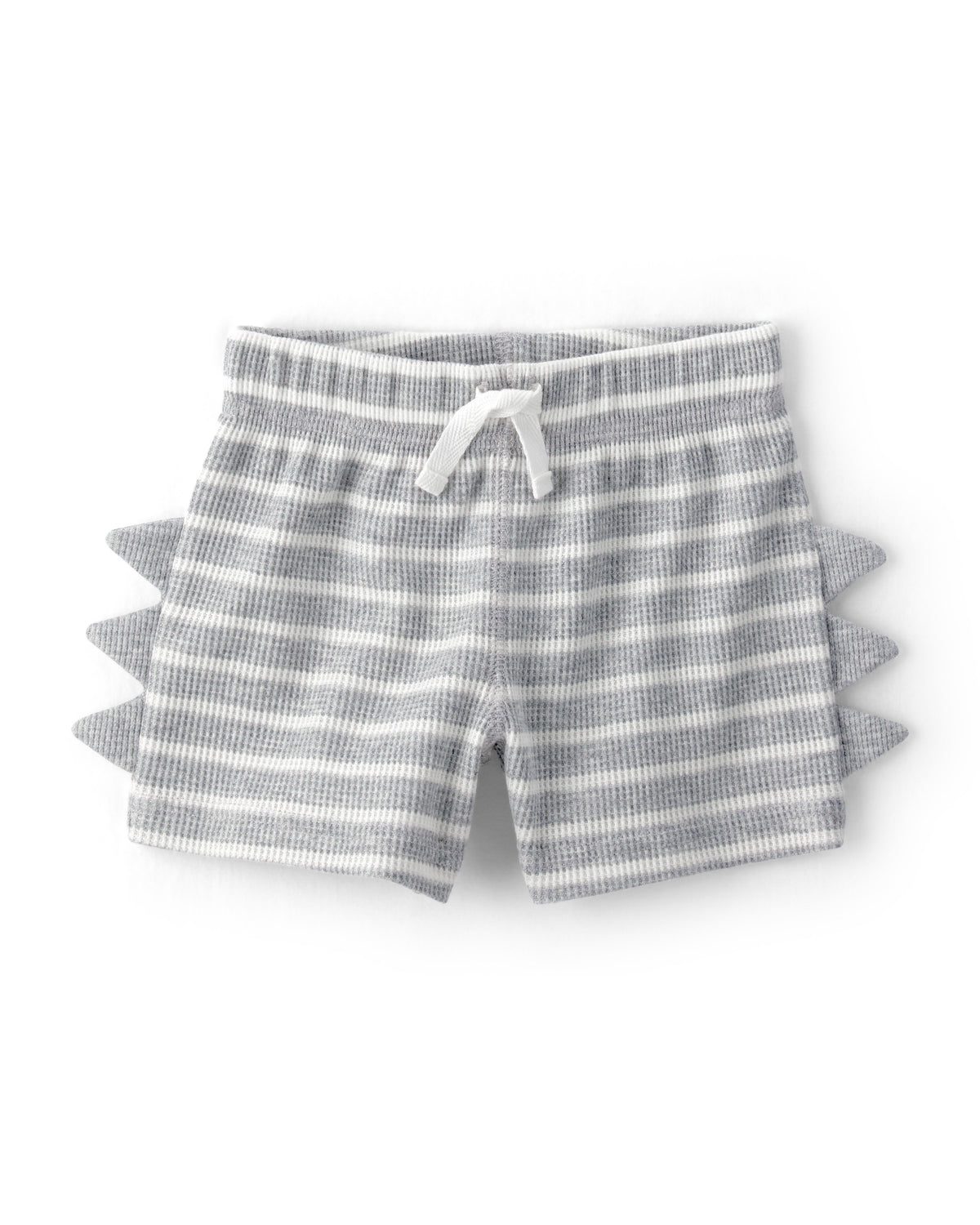 Conjunto De 2 Piezas Con Pañalero Y Short Dinosaurio - Gris