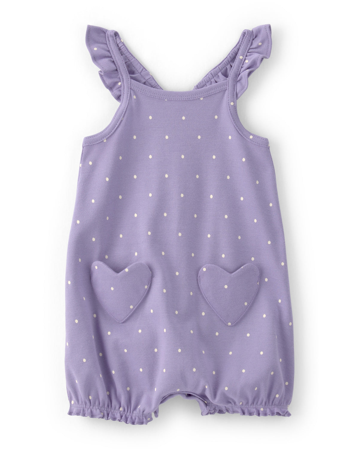 Romper Sin Mangas Con Lunares - Morado