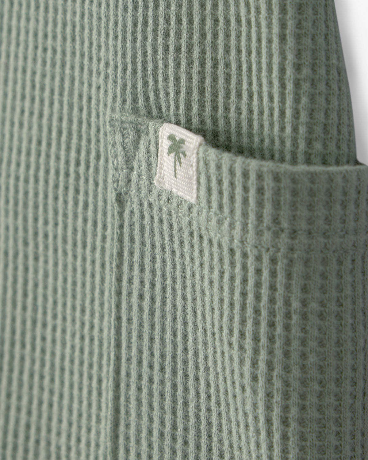 Romper Sin Mangas De Punto Gofrado - Verde