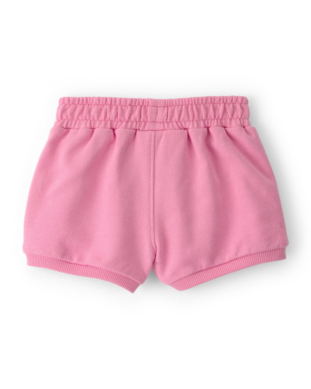 Short De Felpa Francesa - Rosa