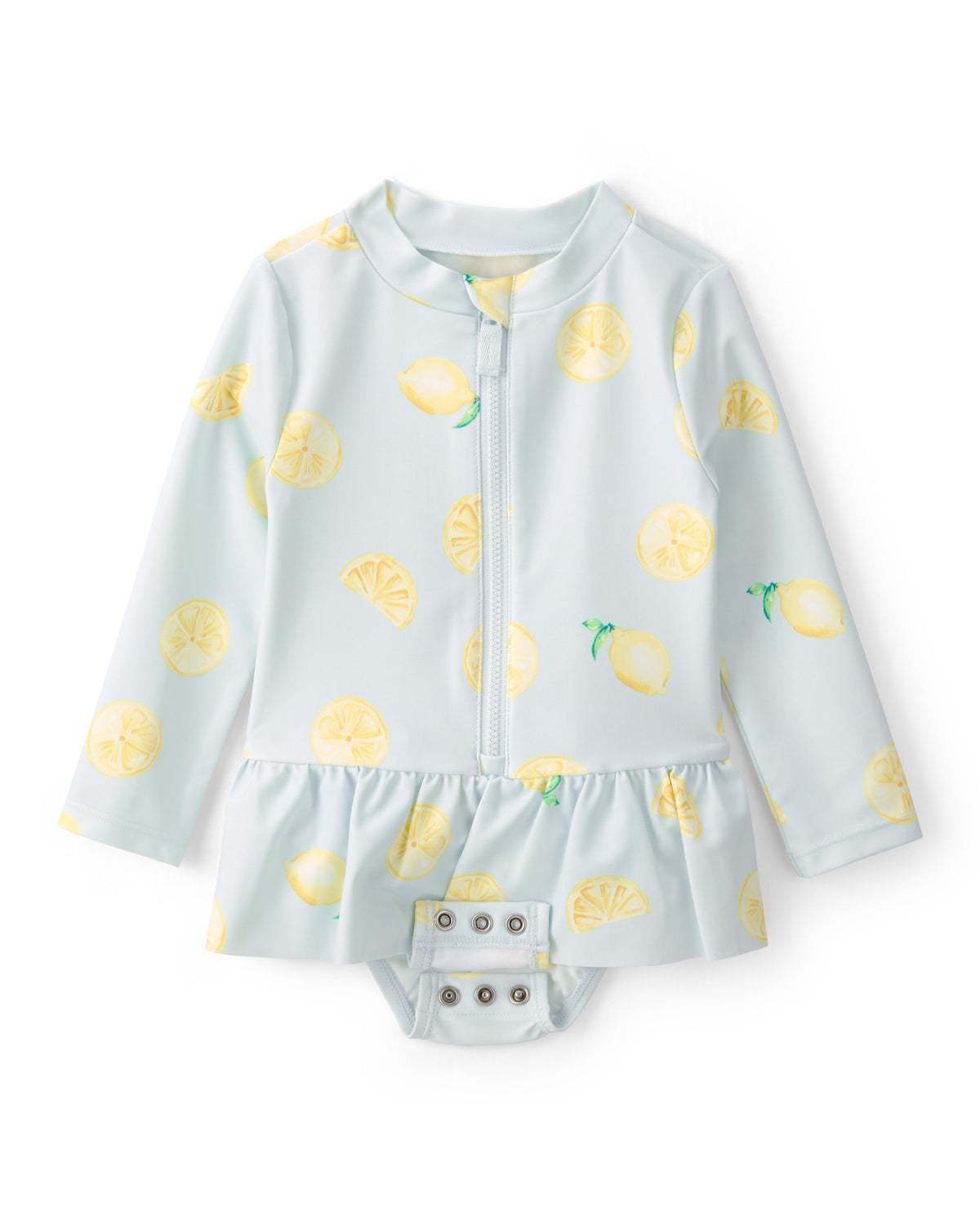 Traje De Baño De 1 Pieza De Protección Solar Con Limones - Multi