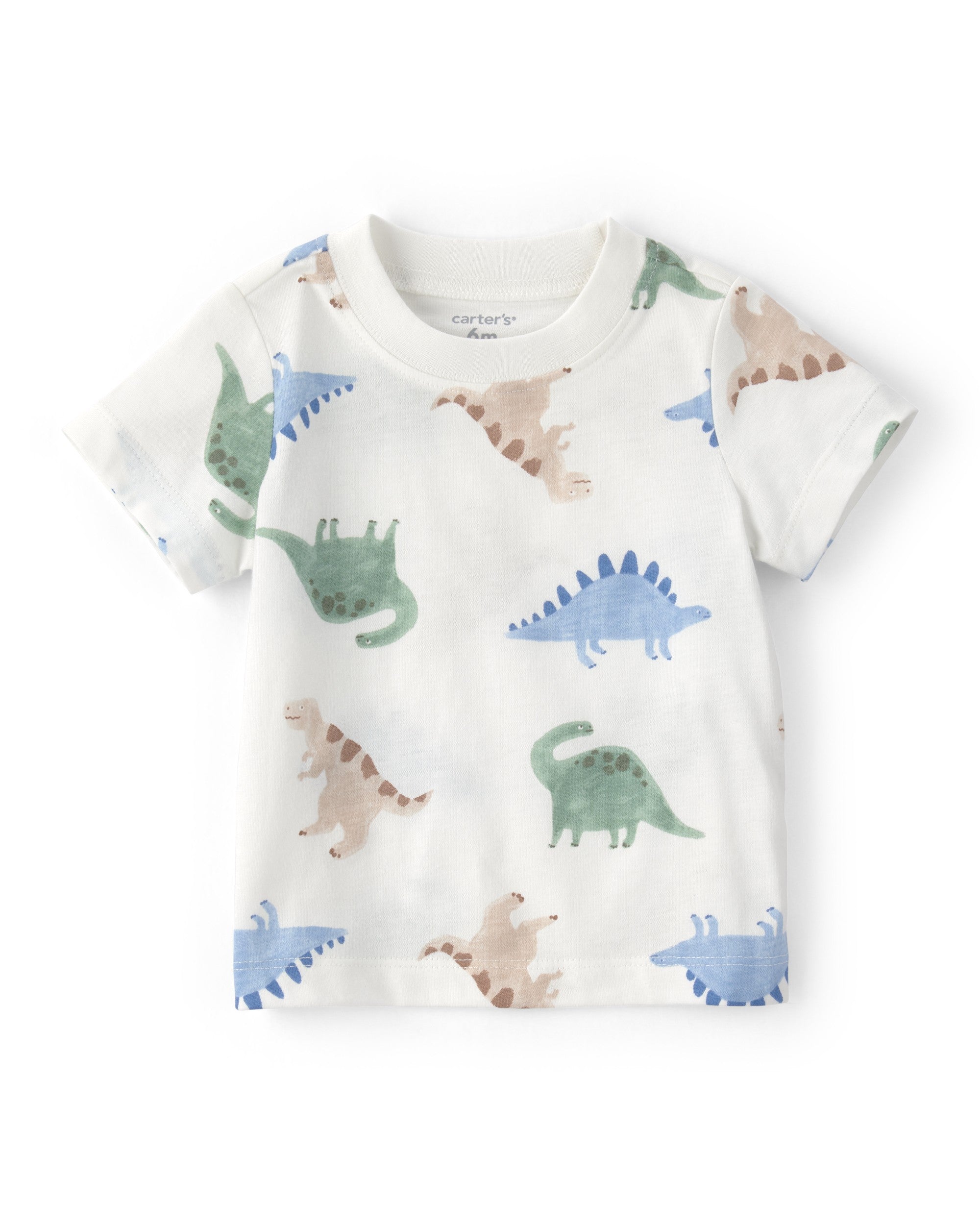 Conjunto de 2 piezas overol corto - Dinosaurio - Verde