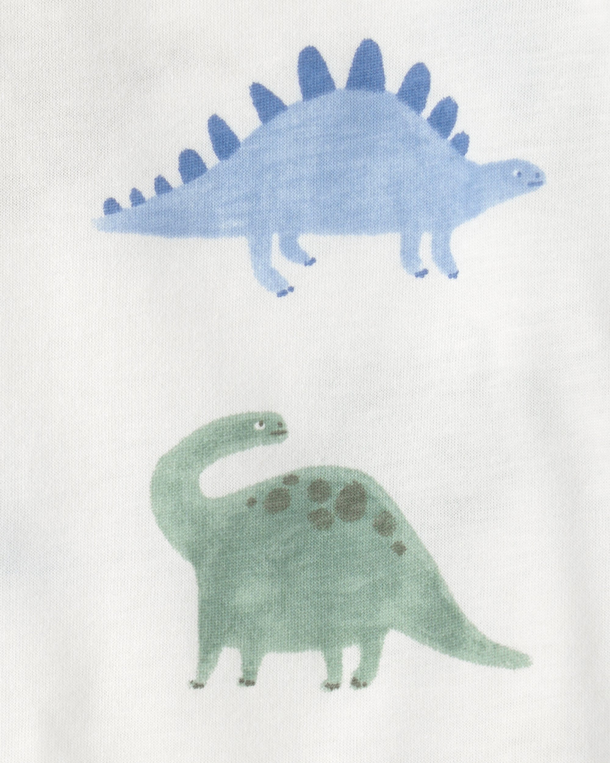 Conjunto de 2 piezas overol corto - Dinosaurio - Verde