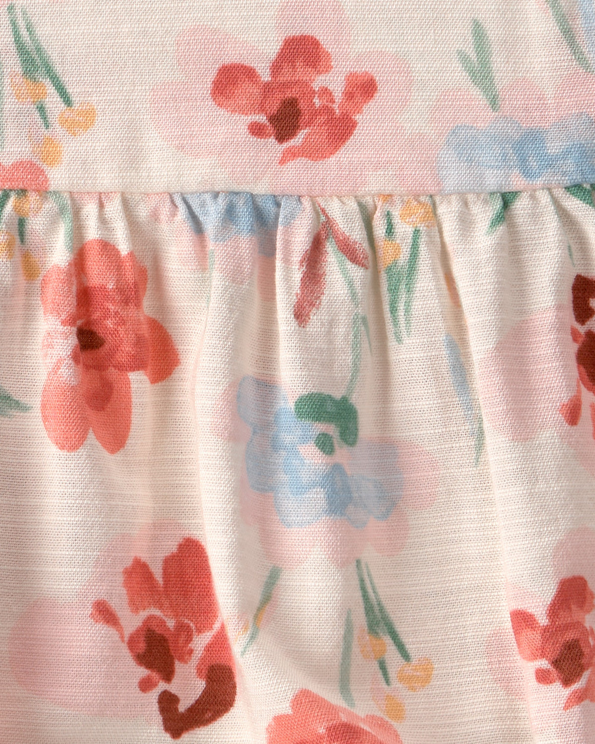 Conjunto de 2 Piezas Cárdigan y Pañalero Floral - Rosado