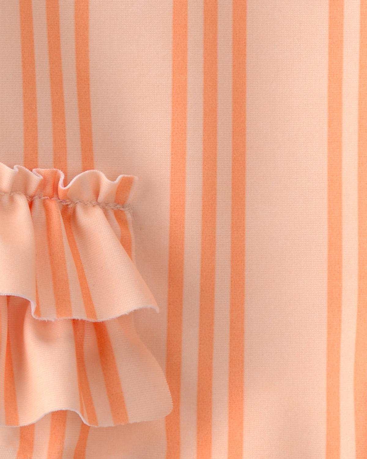 Traje De Baño De Cuerpo Completo A Rayas De Manga Larga - Multi