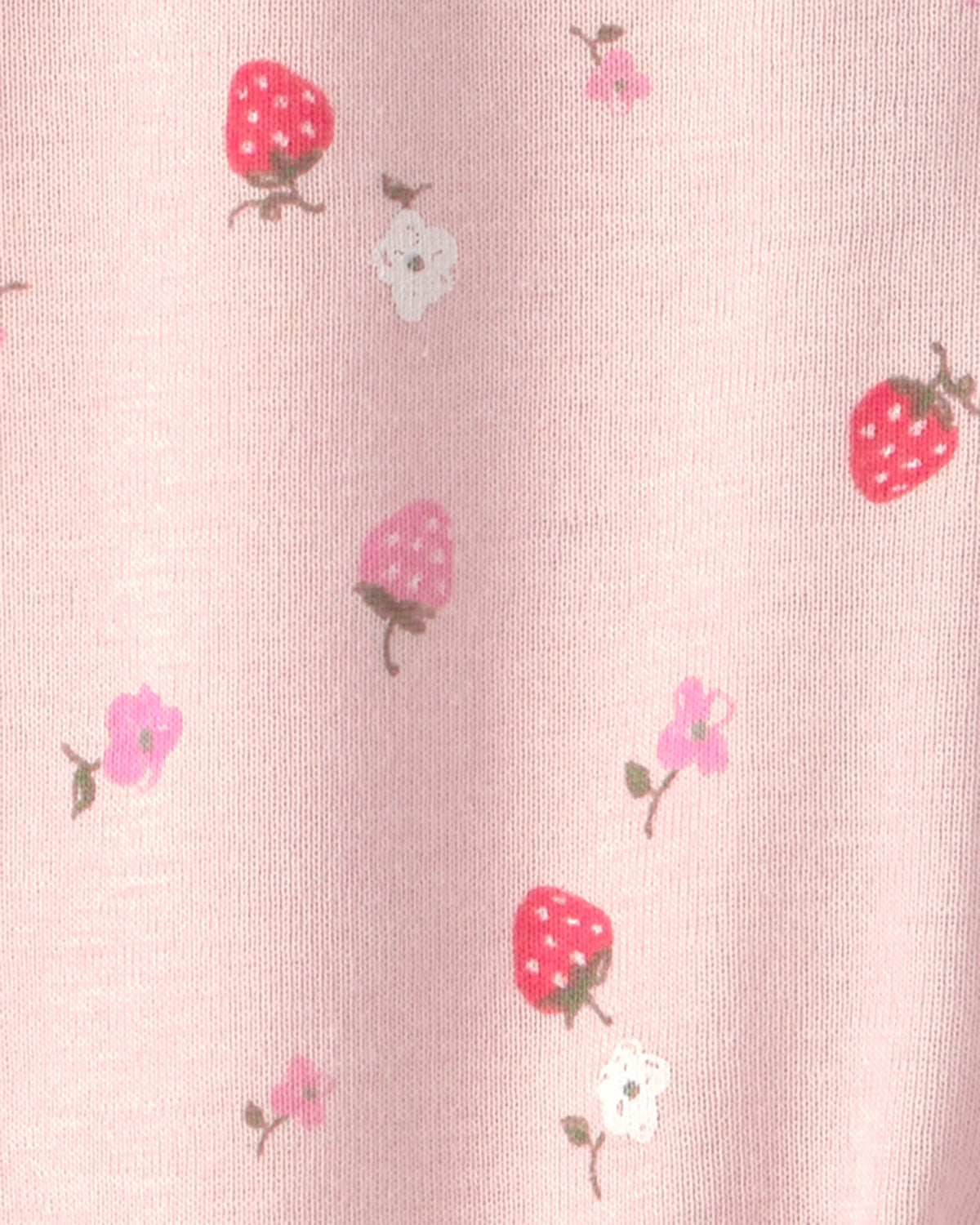 Paquete de 2 Mamelucos de Fresas - Rosado