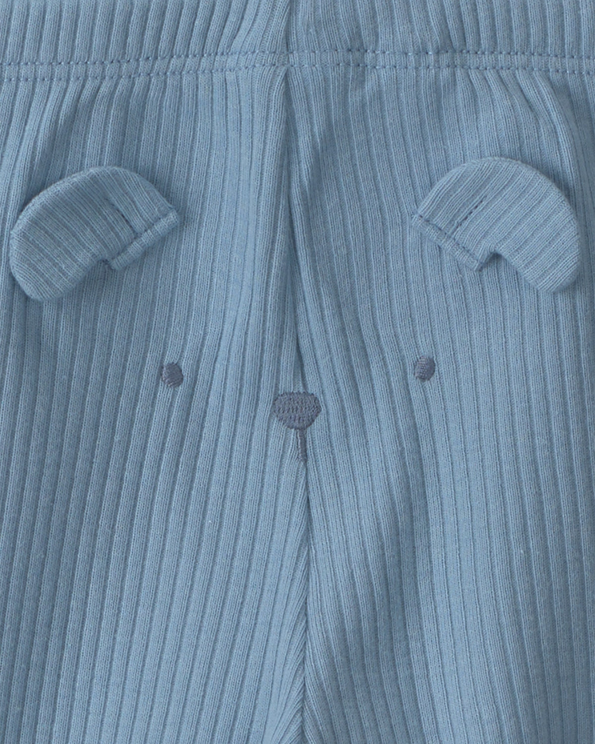 Conjunto de 3 piezas con pañaleros y pantalón de perritos - Azul