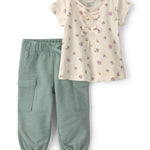 Conjunto de 2 Piezas Playera y Pantalón