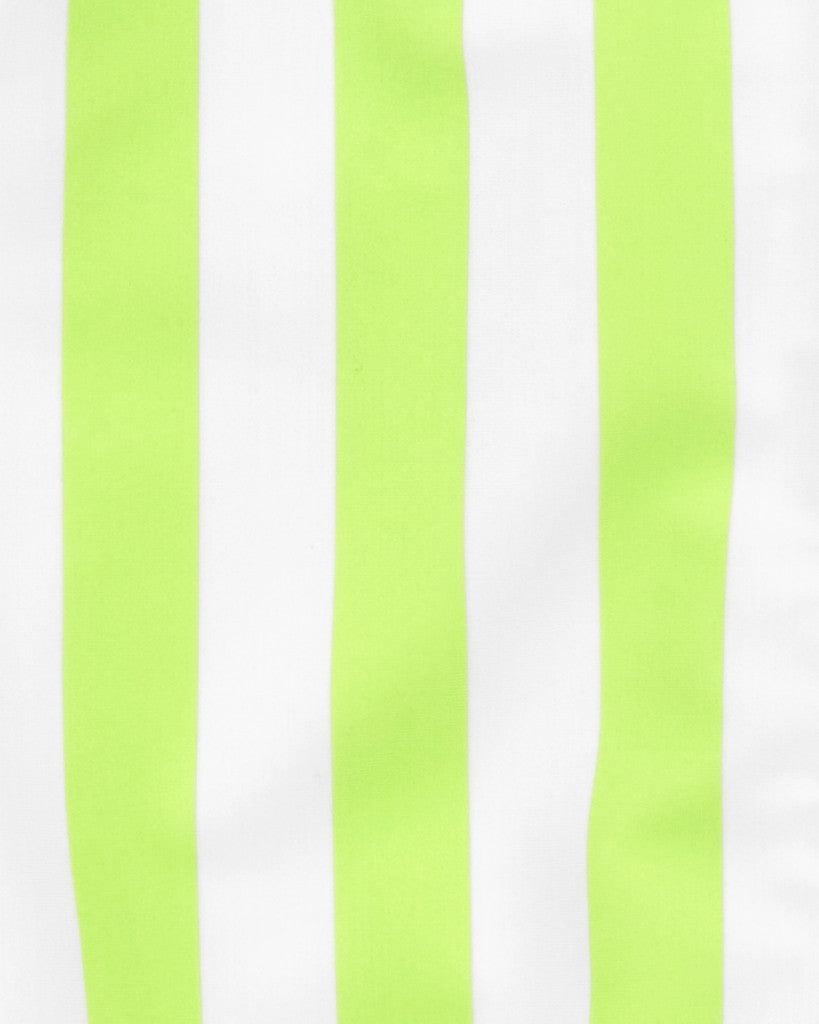 Traje De Baño De 1 Pieza - Rayas Verde