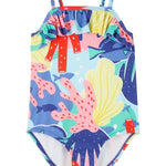 Traje De Baño De 1 Pieza - Estampado Marino