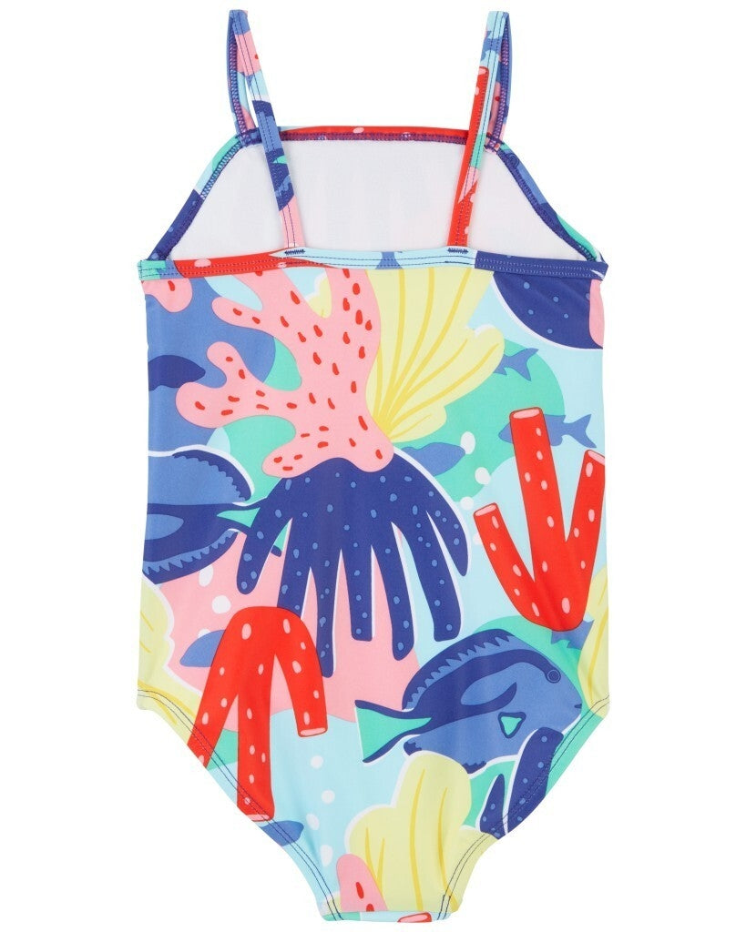 Traje De Baño De 1 Pieza - Estampado Marino
