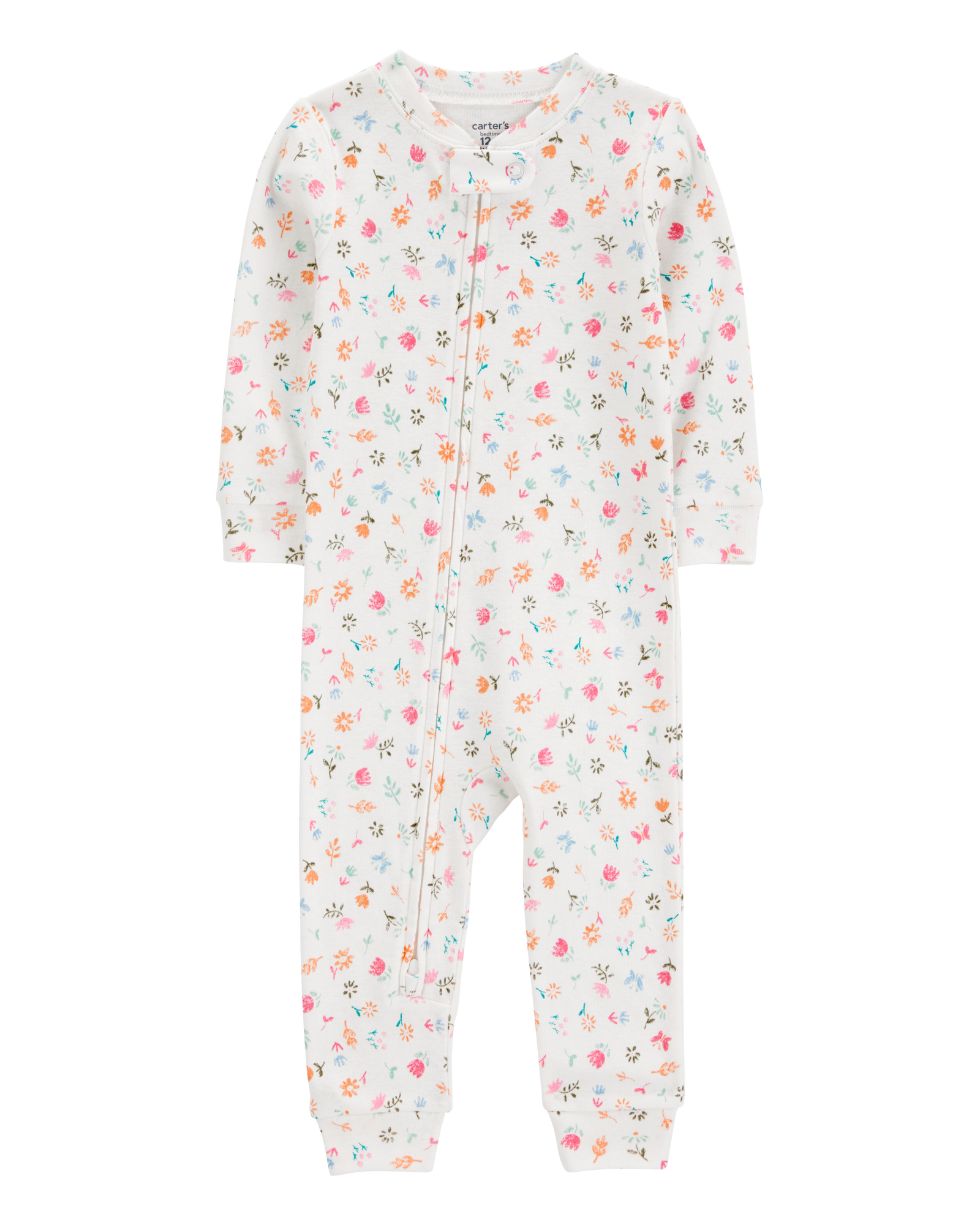 Pijama de Algodón De Ajuste Perfecto - Flores