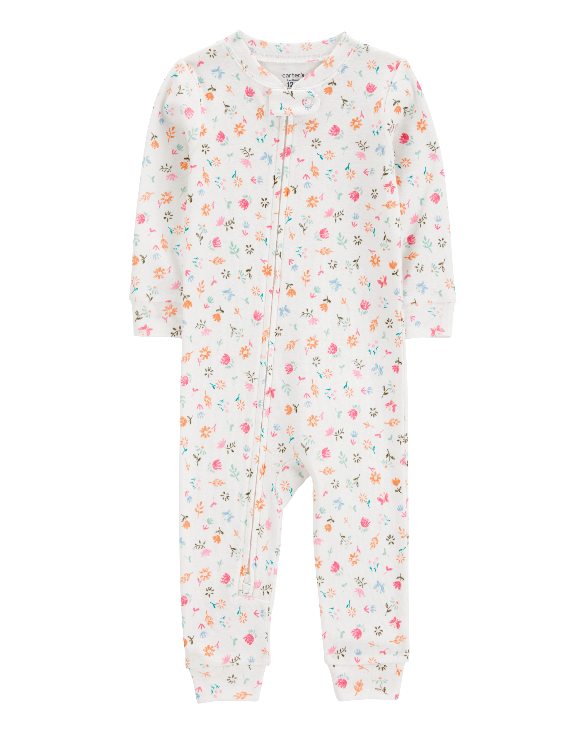 Pijama de Algodón De Ajuste Perfecto - Flores