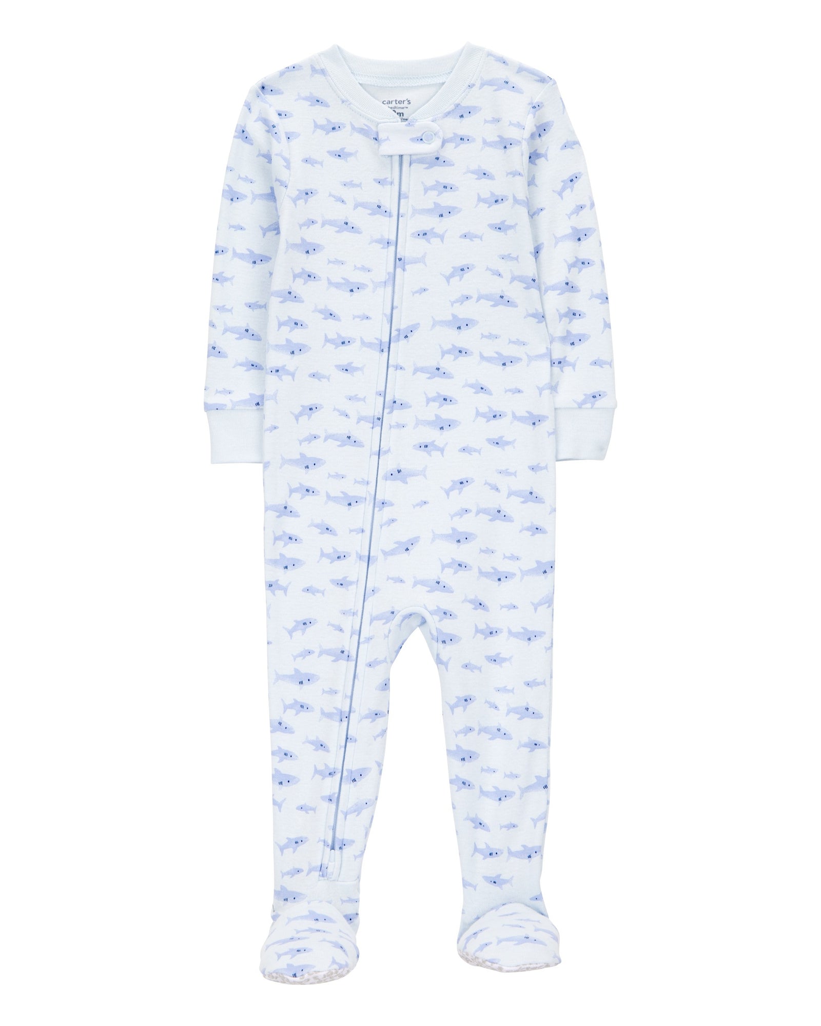 Pijama 100% Algodón De Ajuste Perfecto - Tiburones