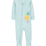 Pijama 100% Algodón De Ajuste Perfecto - Piña & Lunares