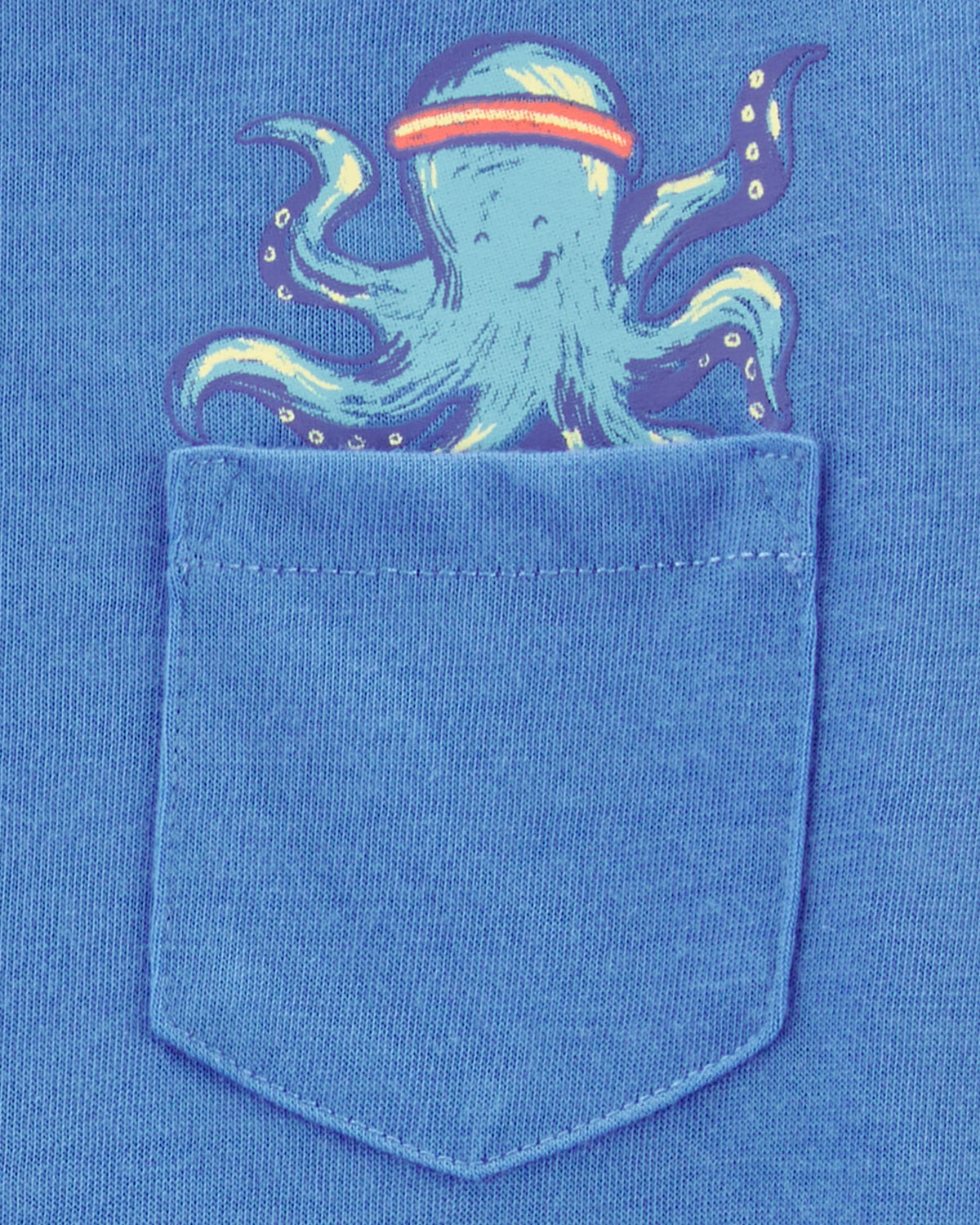 Pijama de 2 piezas con estampado de pulpo y corte holgado