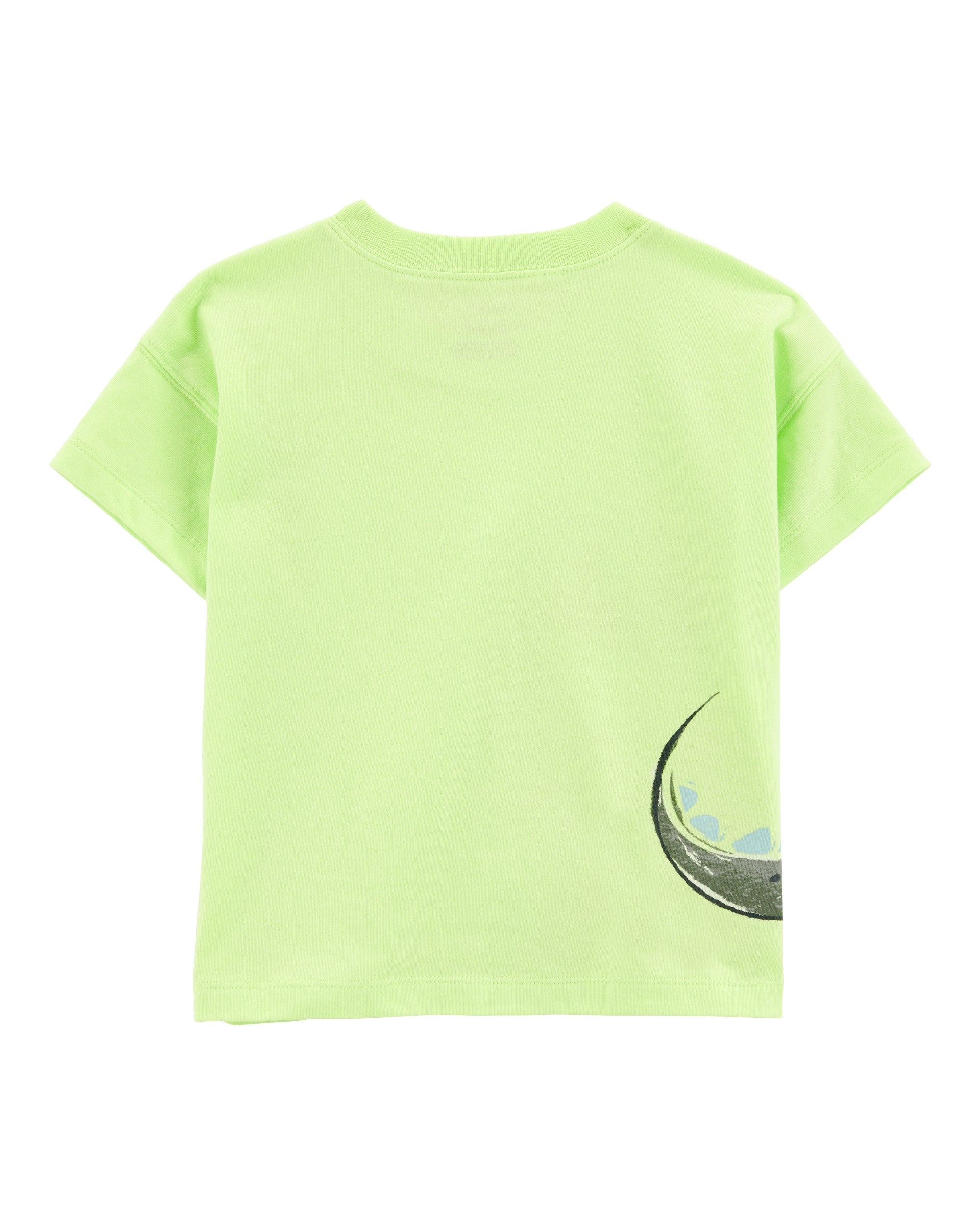 Conjunto de 2 piezas camisa y shorts - dinosaurios - verde