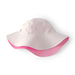 Gorro Para Nadar Reversible - Rosa/Blanco