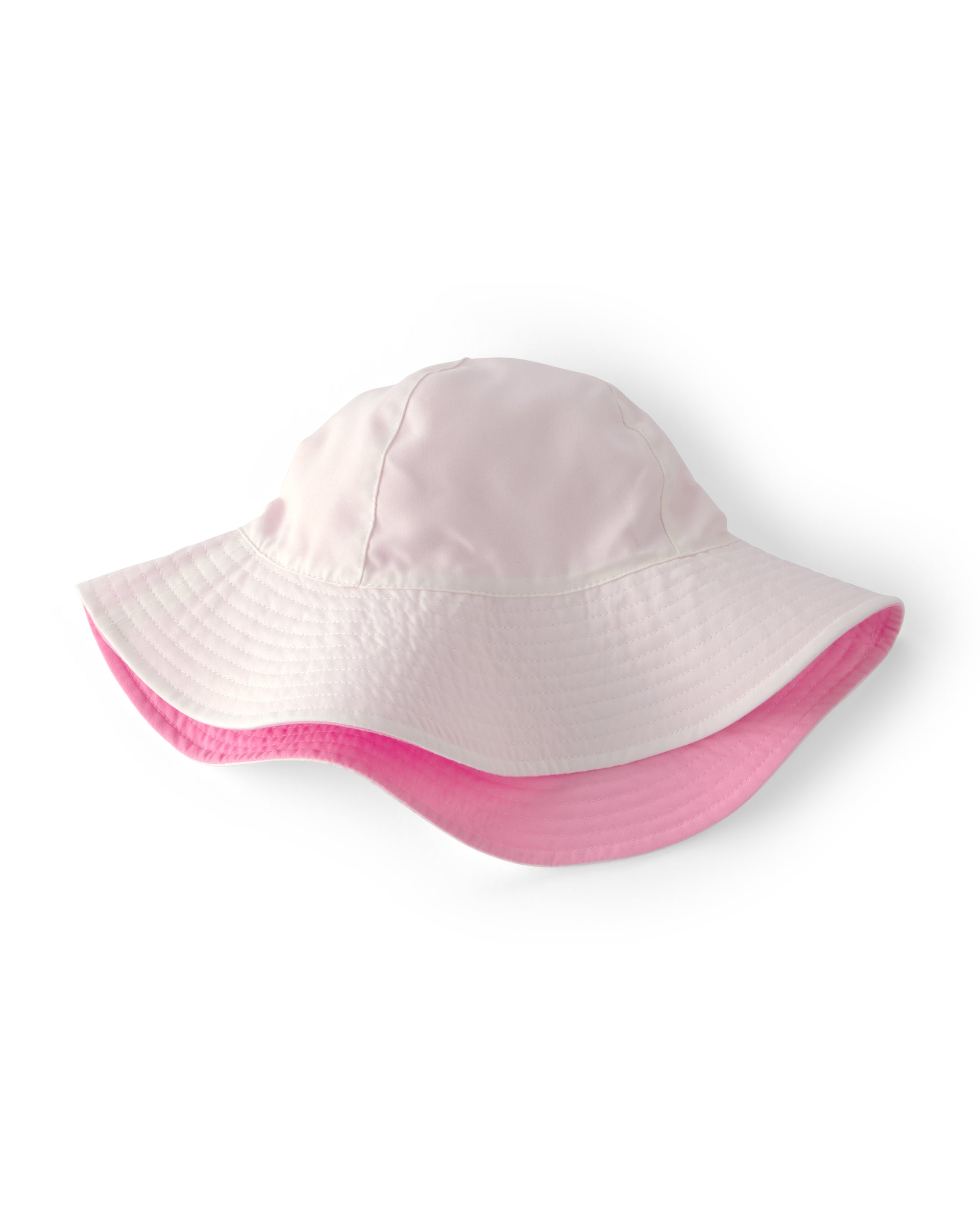 Gorro Para Nadar Reversible - Rosa/Blanco