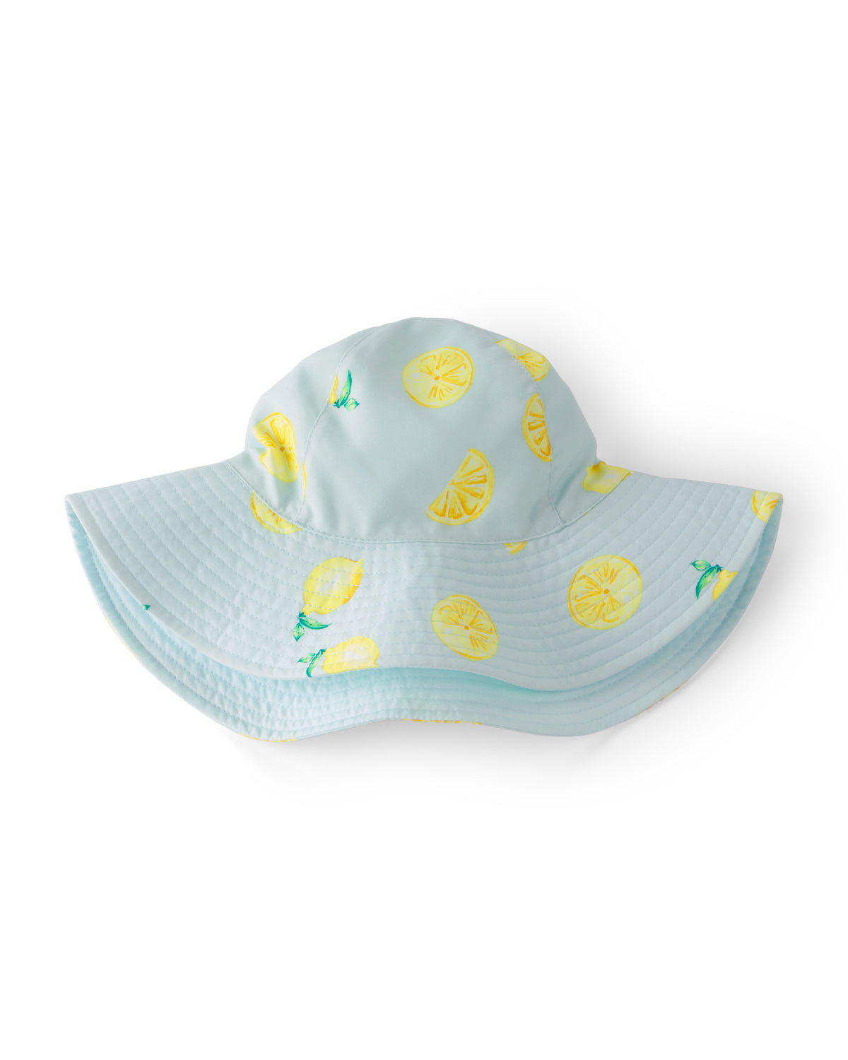 Gorro Reversible Para Nadar con Limones - Azul
