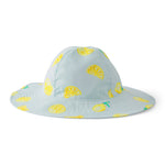 Gorro Reversible Para Nadar con Limones - Azul