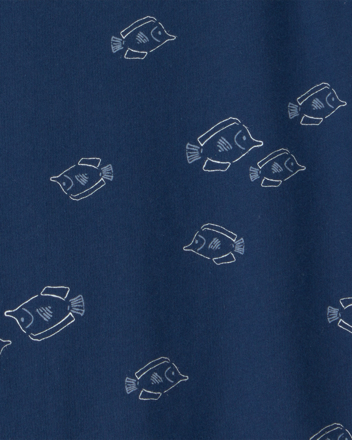 Playera de Peces - Azul