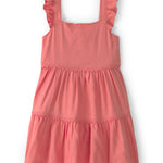 Vestido de Olanes en Capas - Naranja