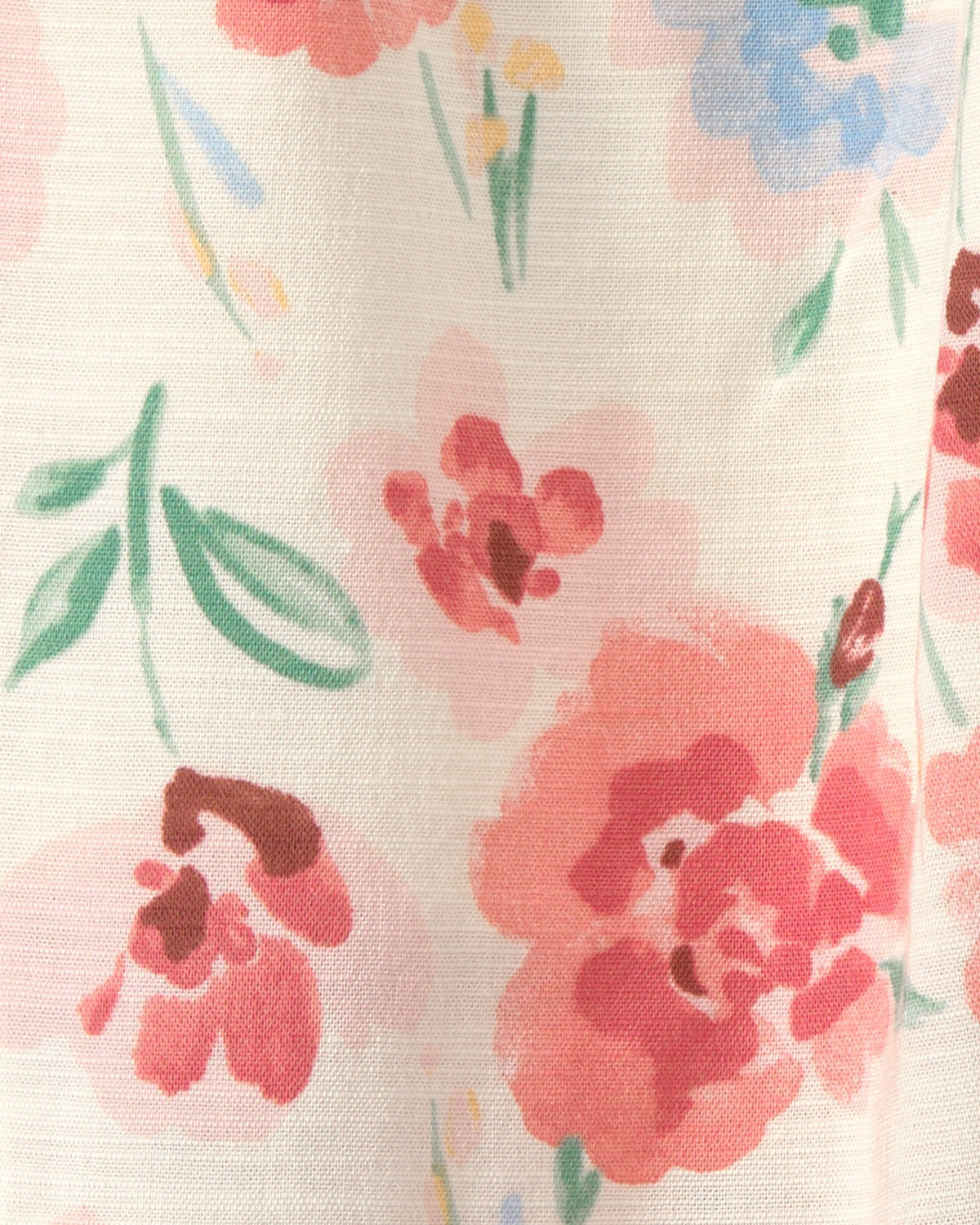 Pantalón Floral Crema - Multi