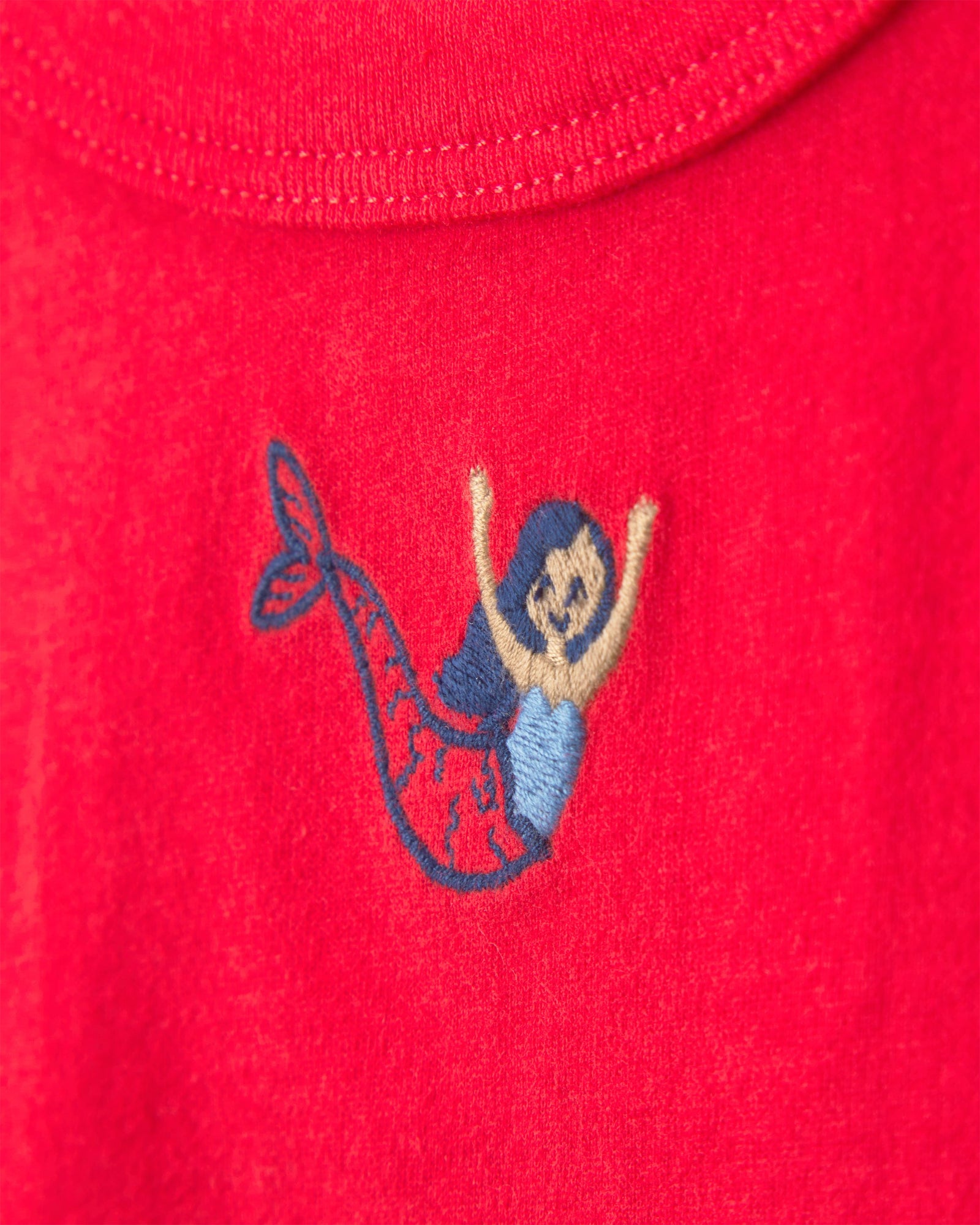 Blusa Manga Corta - Sirena Roja